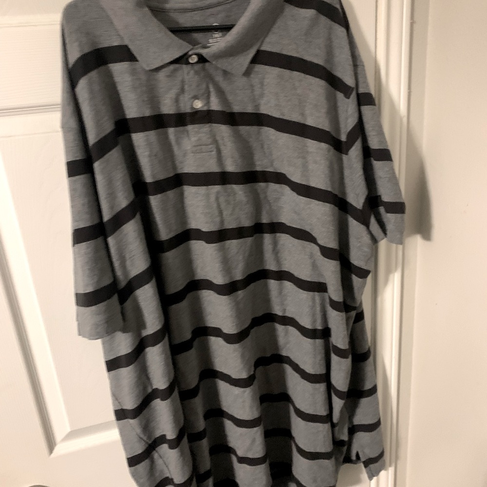 7xlt Mens used Polo style Harbor Bay brand Short sleeve shirt